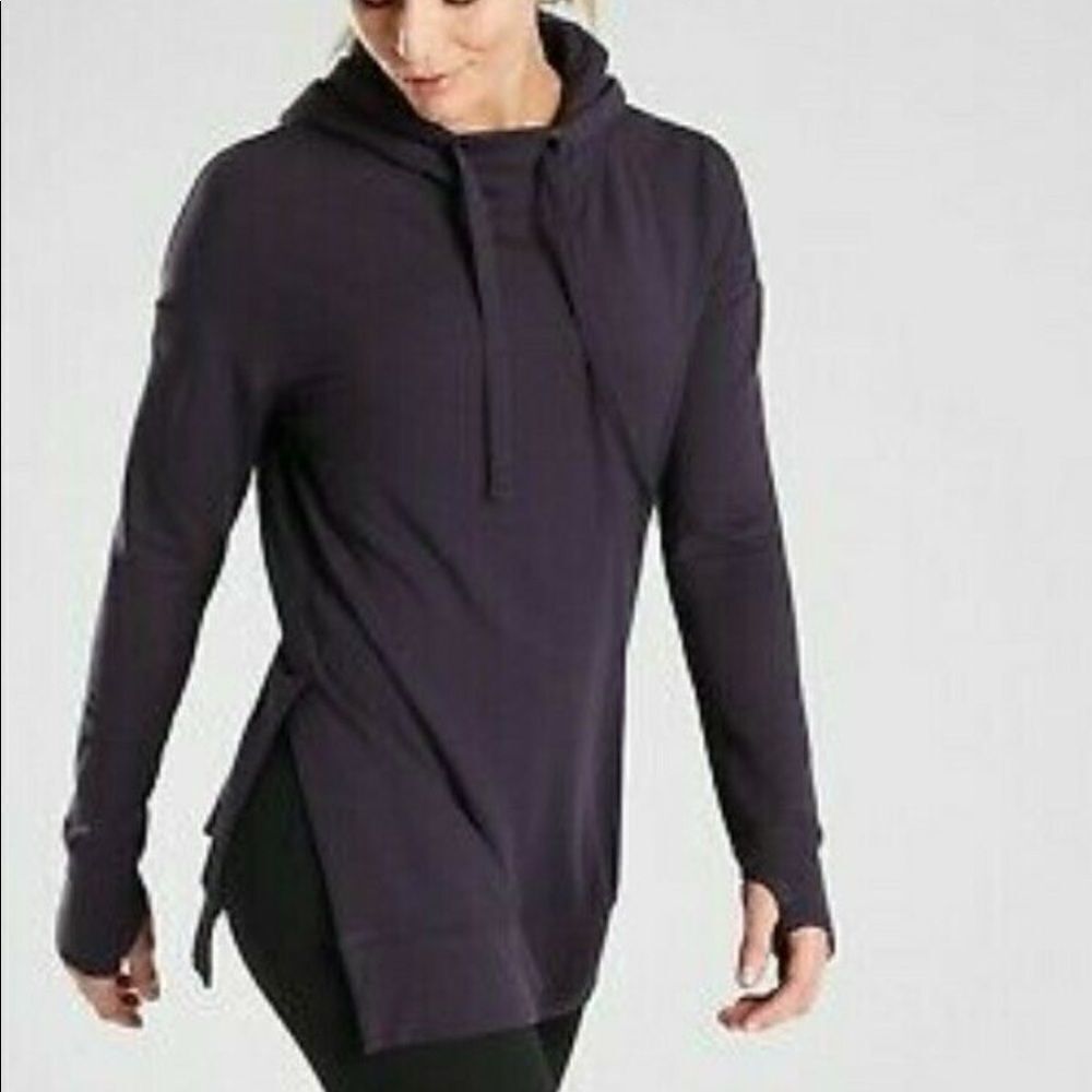 Athleta Hoodie Sweatshirt EUC size medium EUC